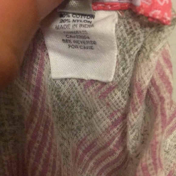 Lux Tank blouse keyhole and v back with tie belt - Picture 7 of 7